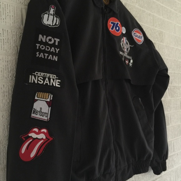 ⭐️⭐️⭐️sold⭐️⭐️⭐️ "Da Shop1 Jacket"🃏🏁🃏 - Picture 3 of 8